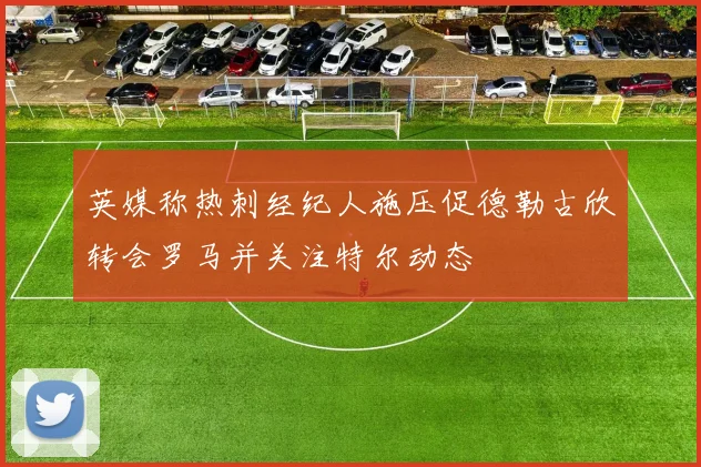 英媒称热刺经纪人施压促德勒古欣转会罗马并关注特尔动态